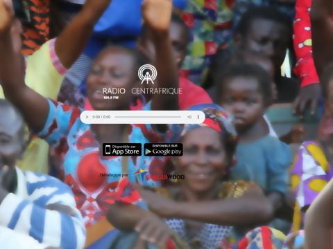 Serveur DAB FM de radio Centrafrique